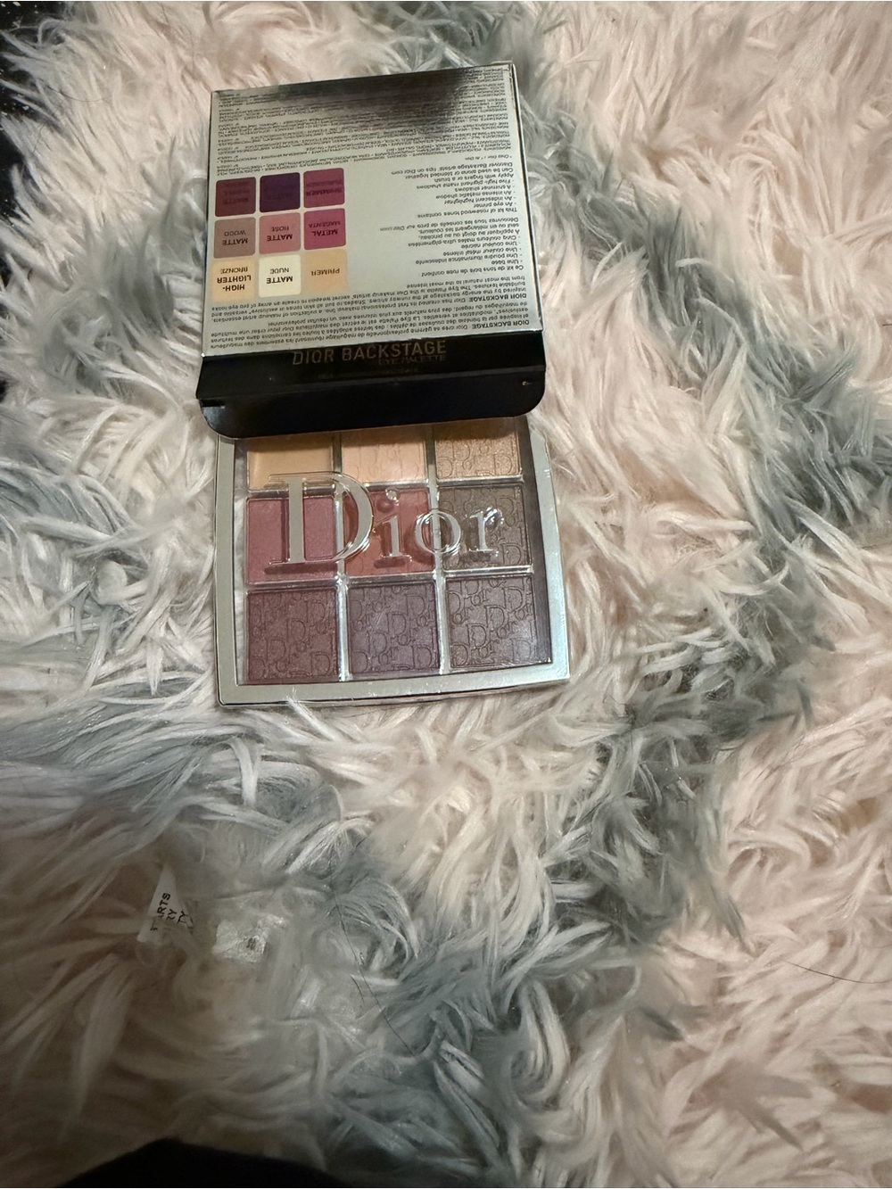 Dior Backstage Eyeshadow Palette — rosewood